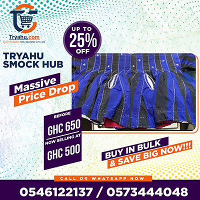 Buy Stylish Ghanaian Smocks Online | Handcrafted Batakari Tryahu